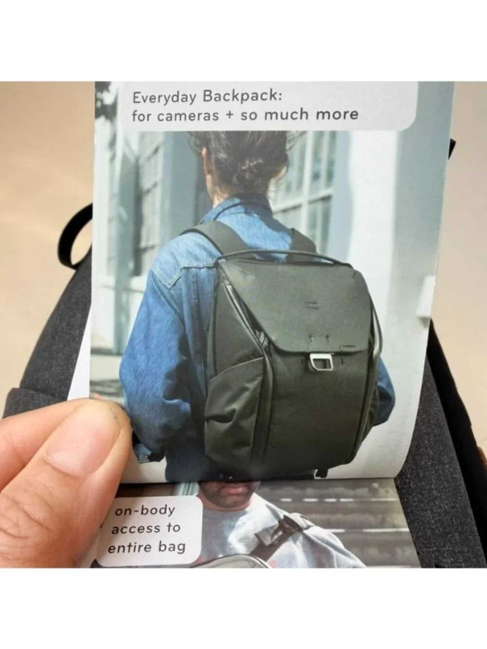 NWT Peak Design Everyday Backpack 20L Gray ( Customized) Laptop Travel Bag